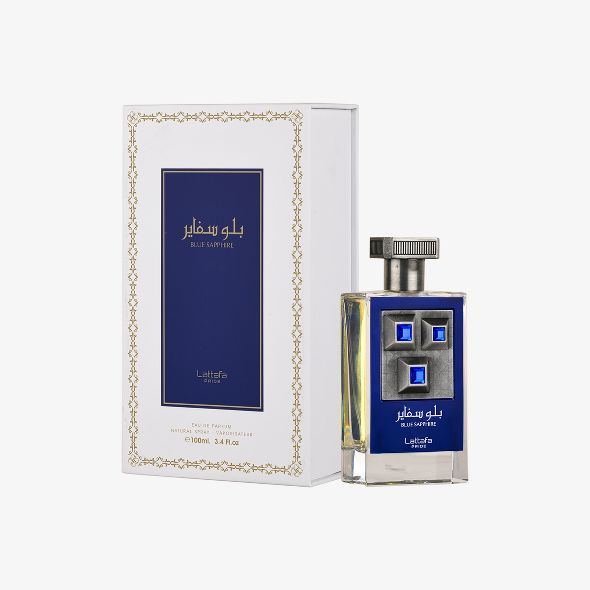 Lattafa Pride Blue Sapphire Eau de Parfum 100 ml – perfume árabe original, imagen 2