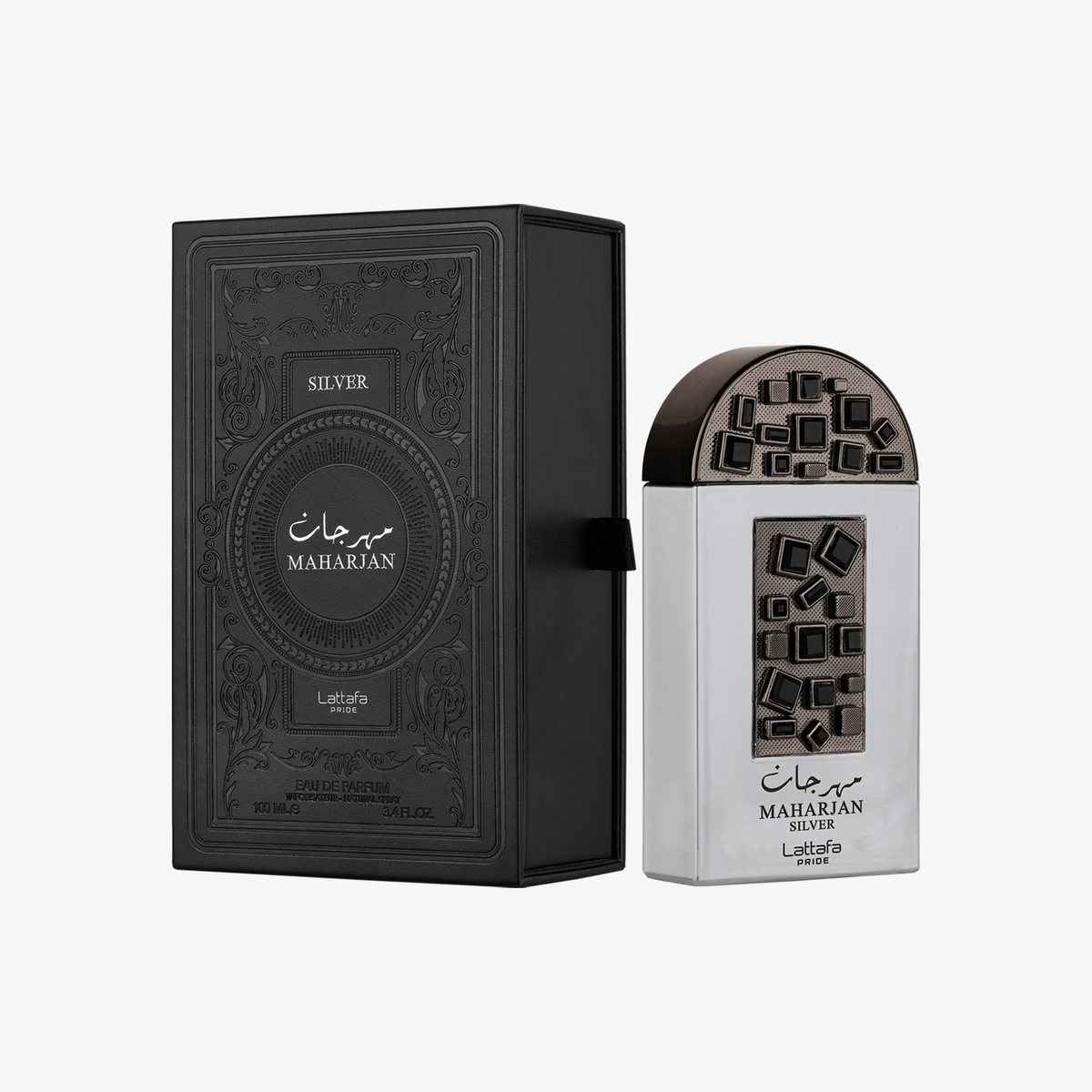 Lattafa Maharjan Silver Eau de Parfum 100 ml – perfume árabe original, imagen 2