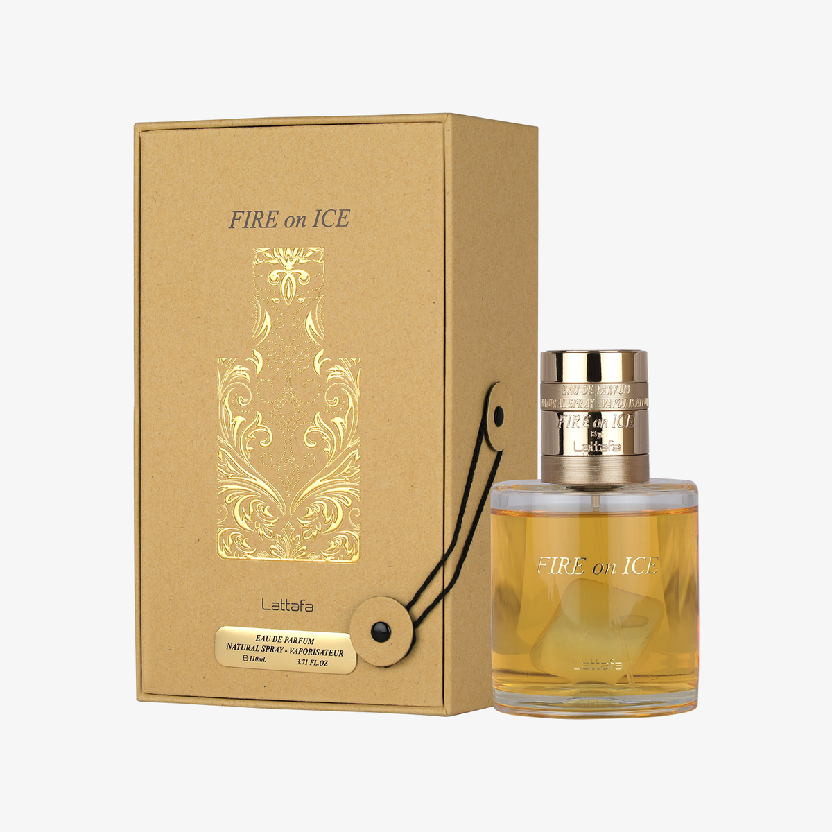 Lattafa Fire On Ice Eau de Parfum 110 ml – perfume árabe original, imagen 2