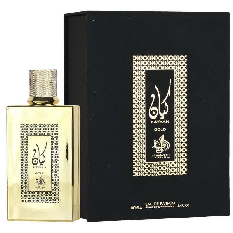 Al Wataniah Kayaan Gold – perfume árabe original, imagen 2
