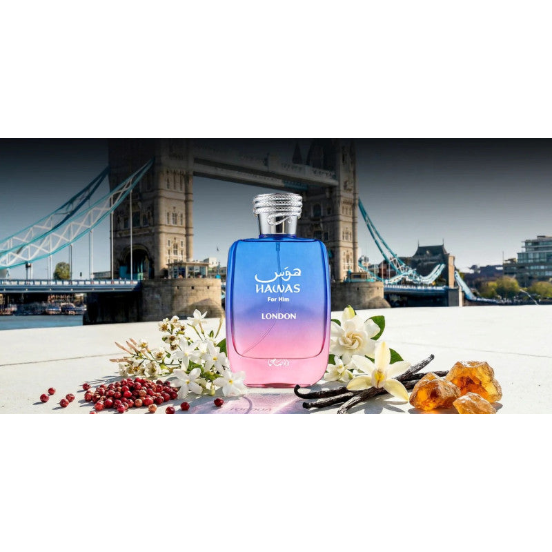 Rasasi Hawas London – perfume árabe original, imagen 4