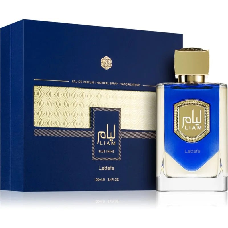 Lattafa Liam Blue Shine – perfume árabe original, imagen 2