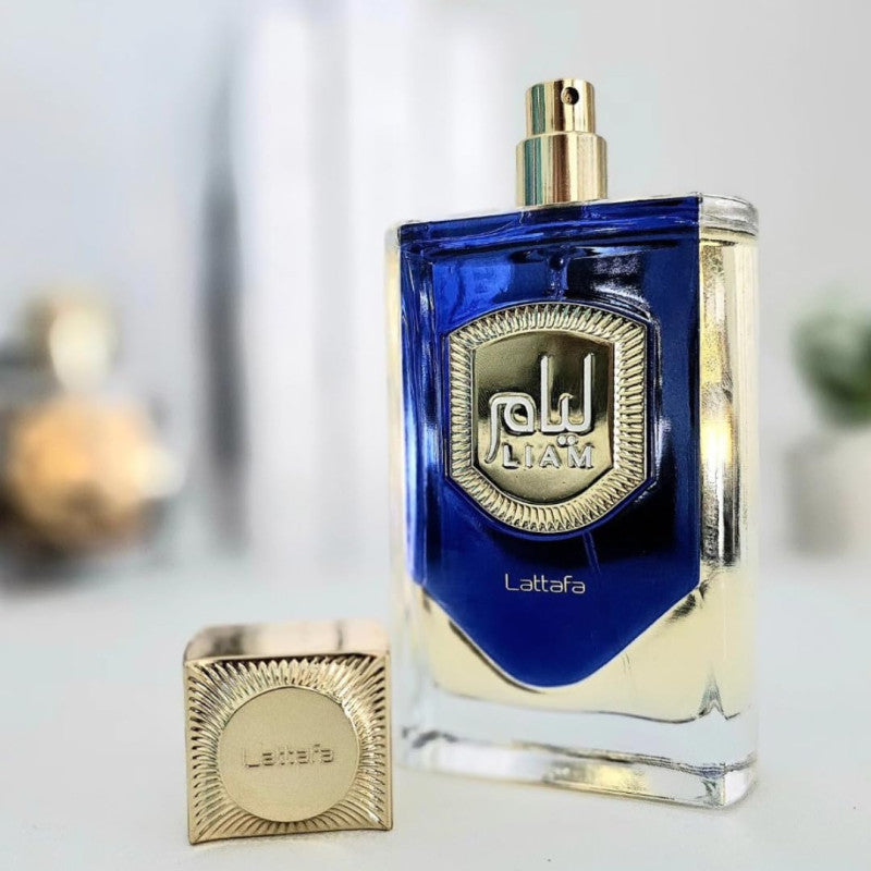 Lattafa Liam Blue Shine – perfume árabe original, imagen 3