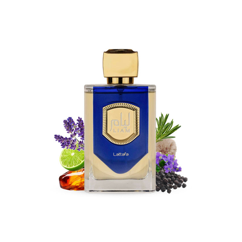 Lattafa Liam Blue Shine – perfume árabe original, imagen 5