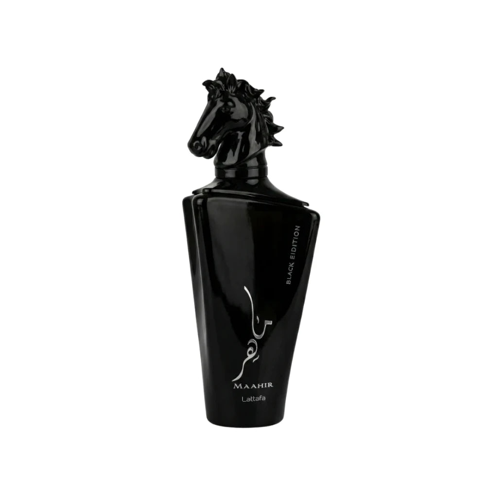 Lattafa Maahir Black Edition – Estuche – perfume árabe original