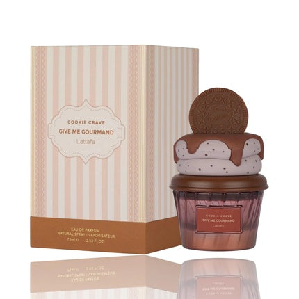 Lattafa Give Me Gourmand Cookie Crave Eau de Parfum 75 ml – perfume árabe original