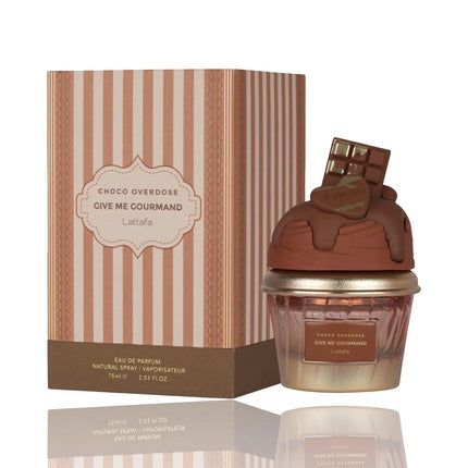 Lattafa Give Me Gourmand Choco Overdose Eau de Parfum 75 ml – perfume árabe original