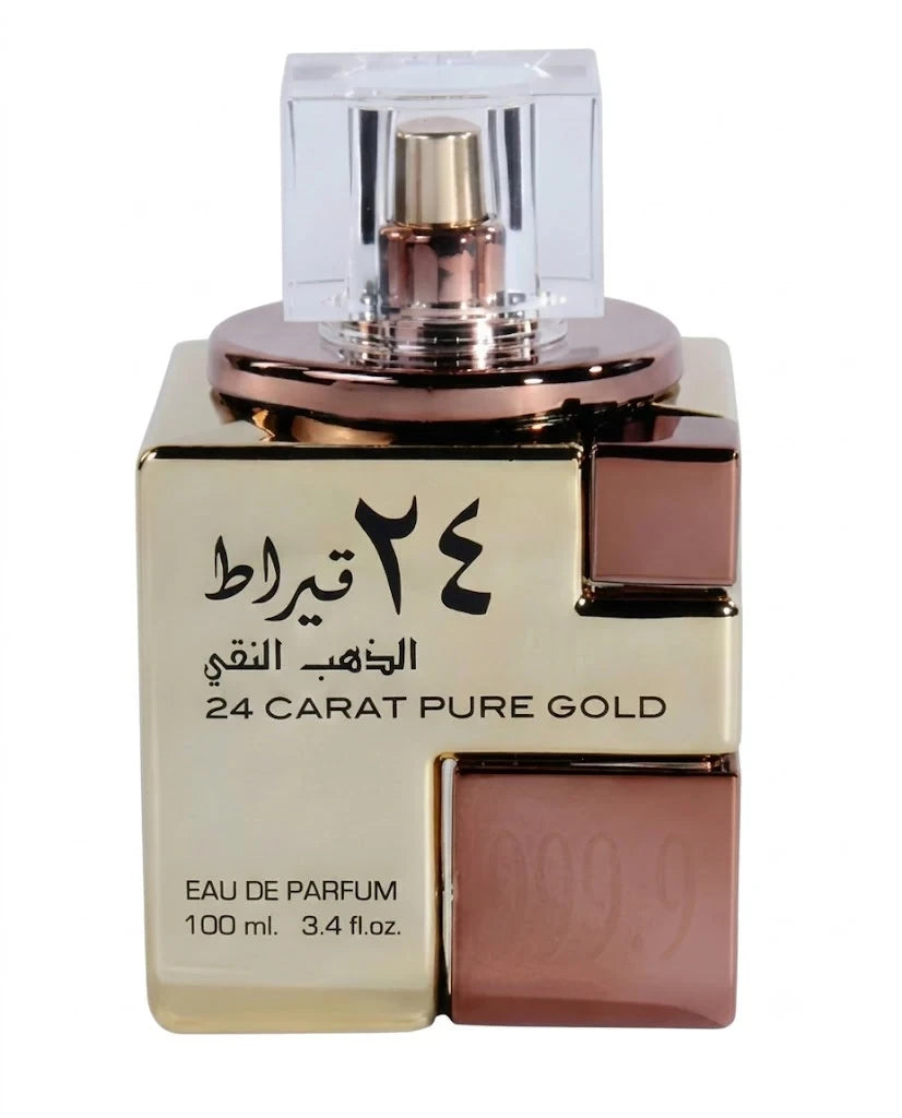 Lattafa 24 Carat Pure Gold Eau de Parfum 100 ml – perfume árabe original