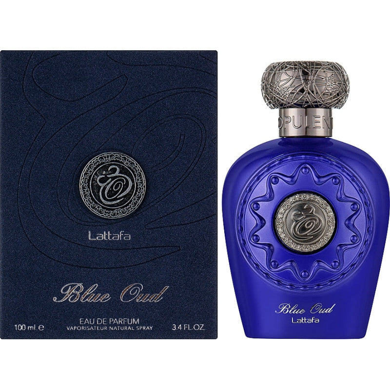 Lattafa Blue Oud – perfume árabe original, imagen 2
