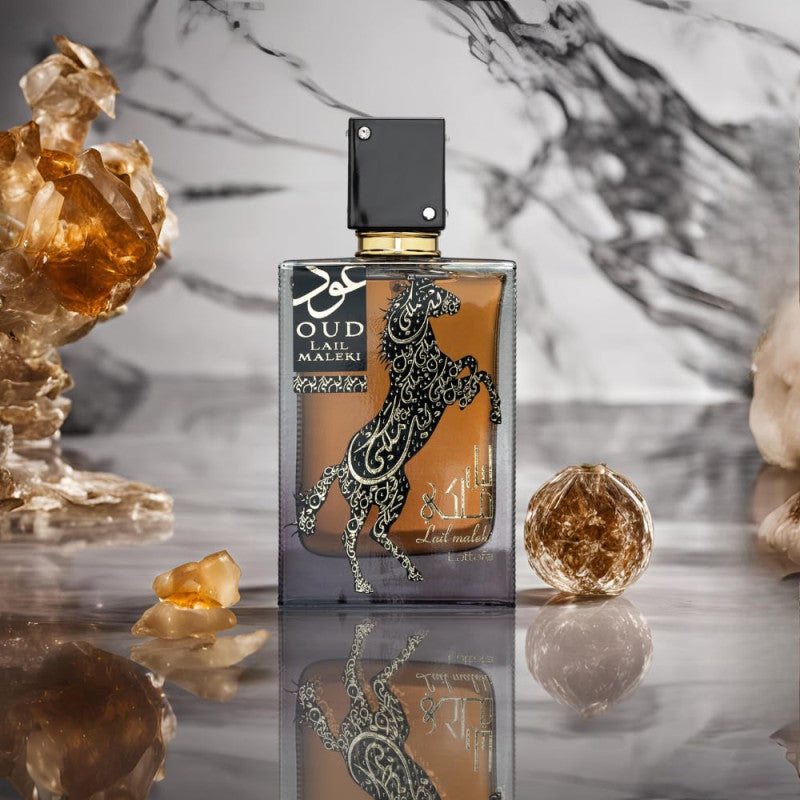 Lattafa Oud Lail Maleki – perfume árabe original, imagen 3