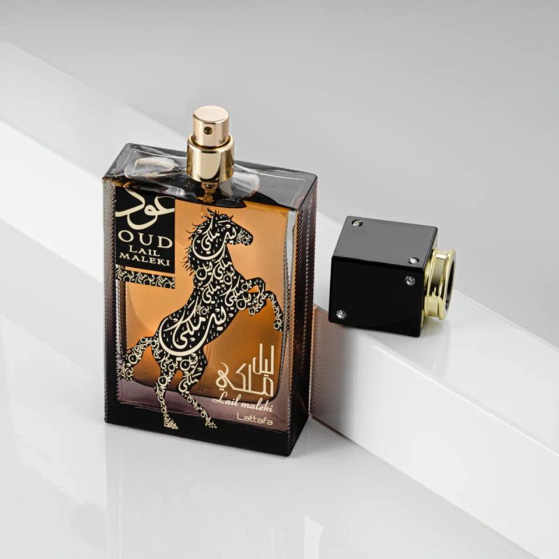 Lattafa Oud Lail Maleki – perfume árabe original, imagen 4