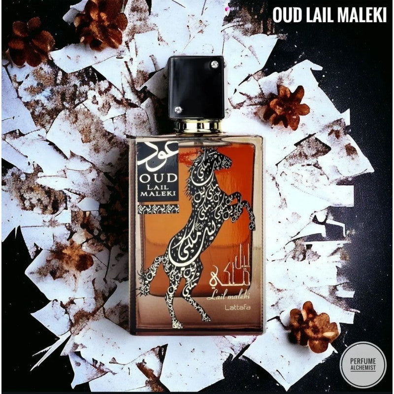 Lattafa Oud Lail Maleki – perfume árabe original, imagen 5