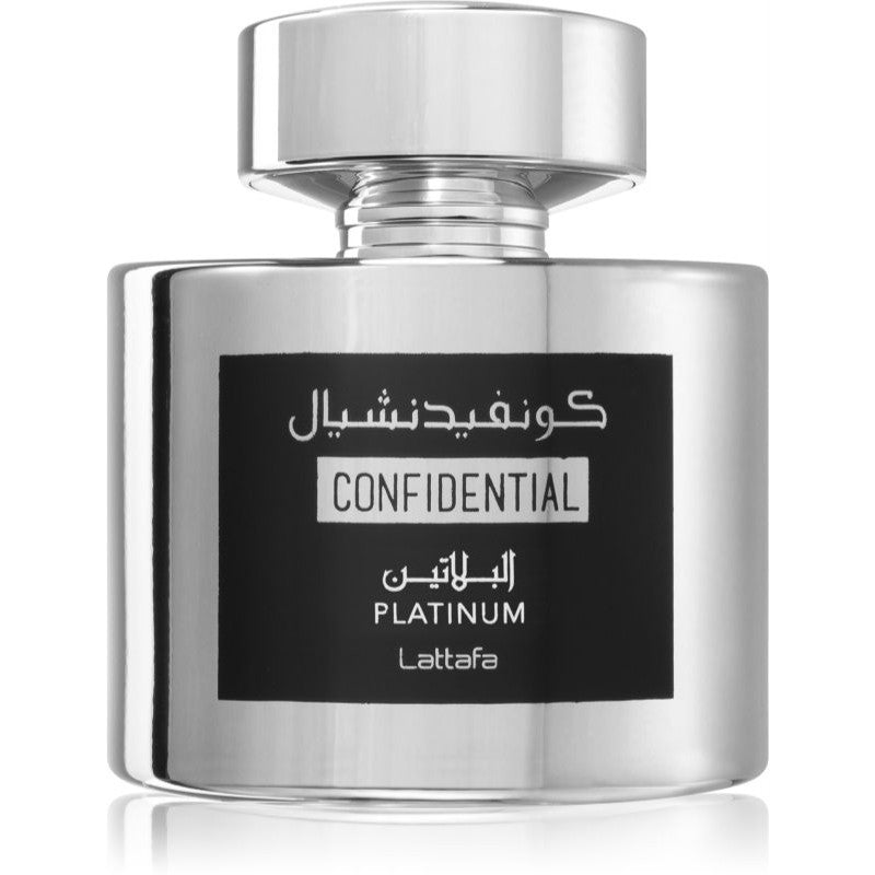 Lattafa Confidential Platinum Eau de Parfum 100 ml – perfume árabe original