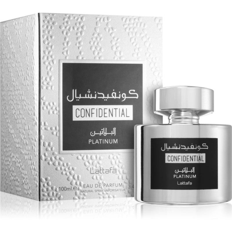 Lattafa Confidential Platinum – perfume árabe original, imagen 2