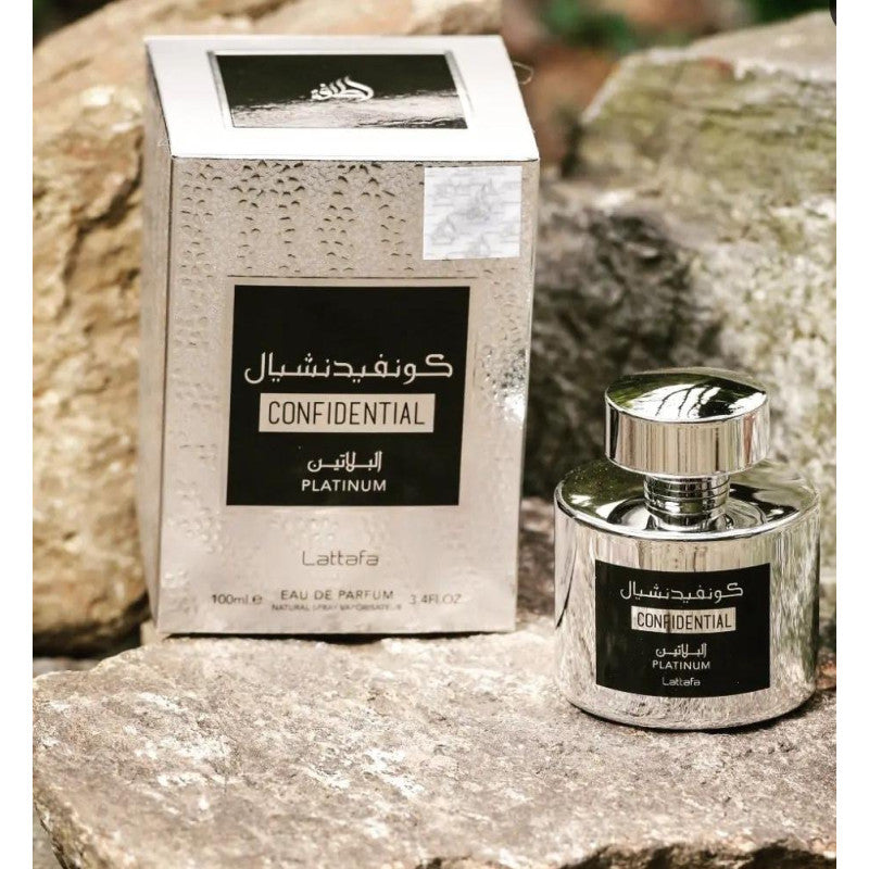 Lattafa Confidential Platinum – perfume árabe original, imagen 5