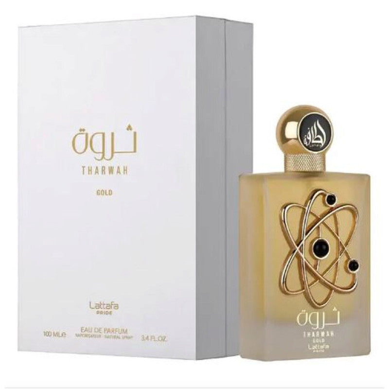 Lattafa Tharwah Gold – perfume árabe original, imagen 2
