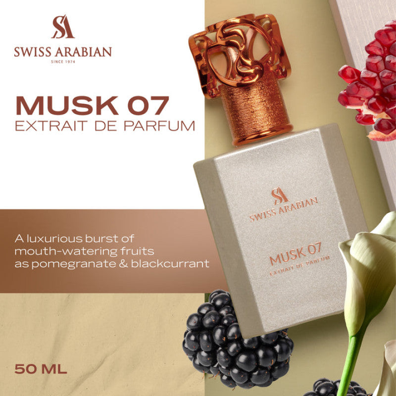 Swiss Arabian Musk 07 – perfume árabe original, imagen 4