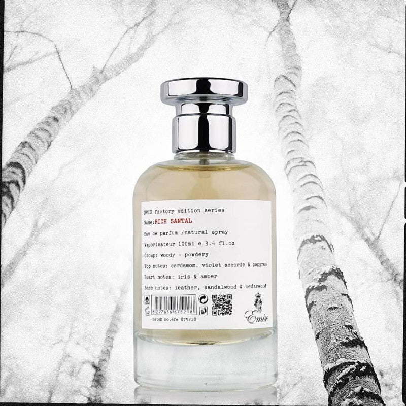 Paris Corner Emir Rich Santal Factory – perfume árabe original, imagen 3