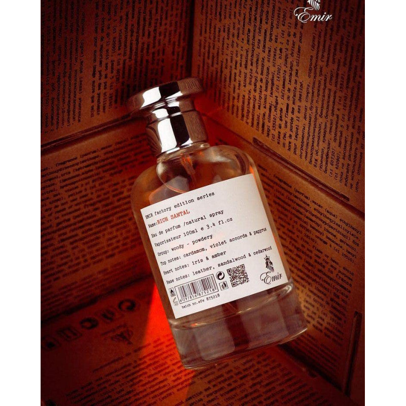 Paris Corner Emir Rich Santal Factory – perfume árabe original, imagen 4