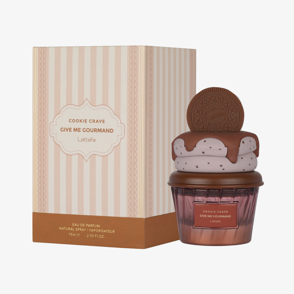 Lattafa Give Me Gourmand Cookie Crave Eau de Parfum 75 ml – perfume árabe original, imagen 2