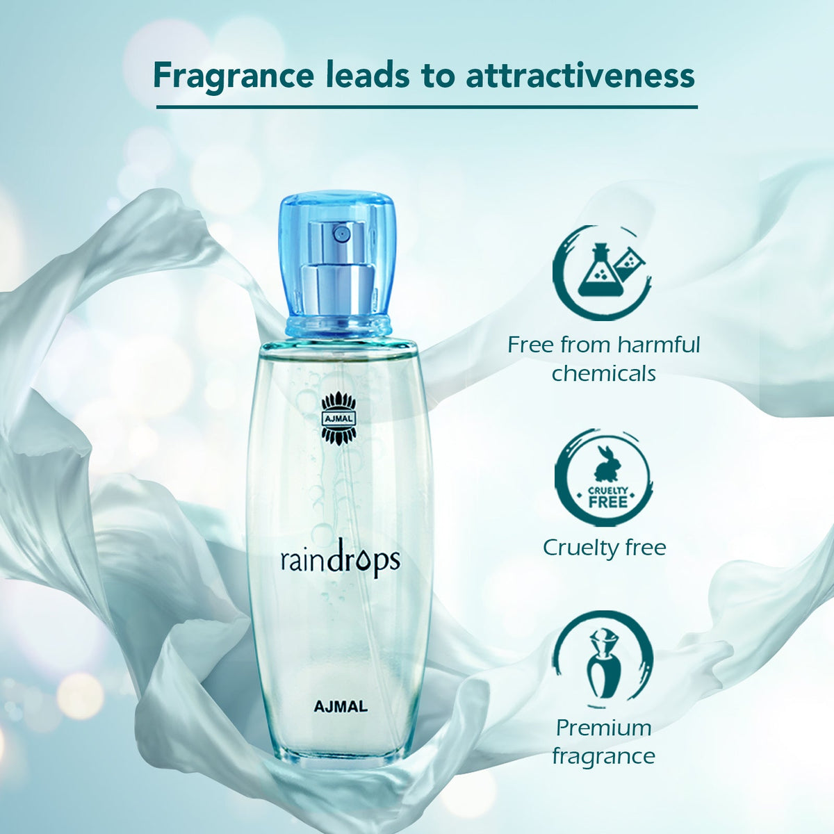 Ajmal Raindrops Eau de Parfum 50 ml – perfume árabe original, imagen 3
