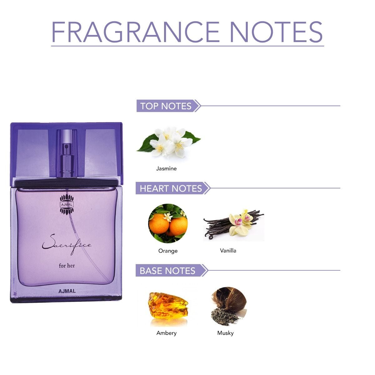 Ajmal Sacrifice Eau de Parfum – perfume árabe original, imagen 4